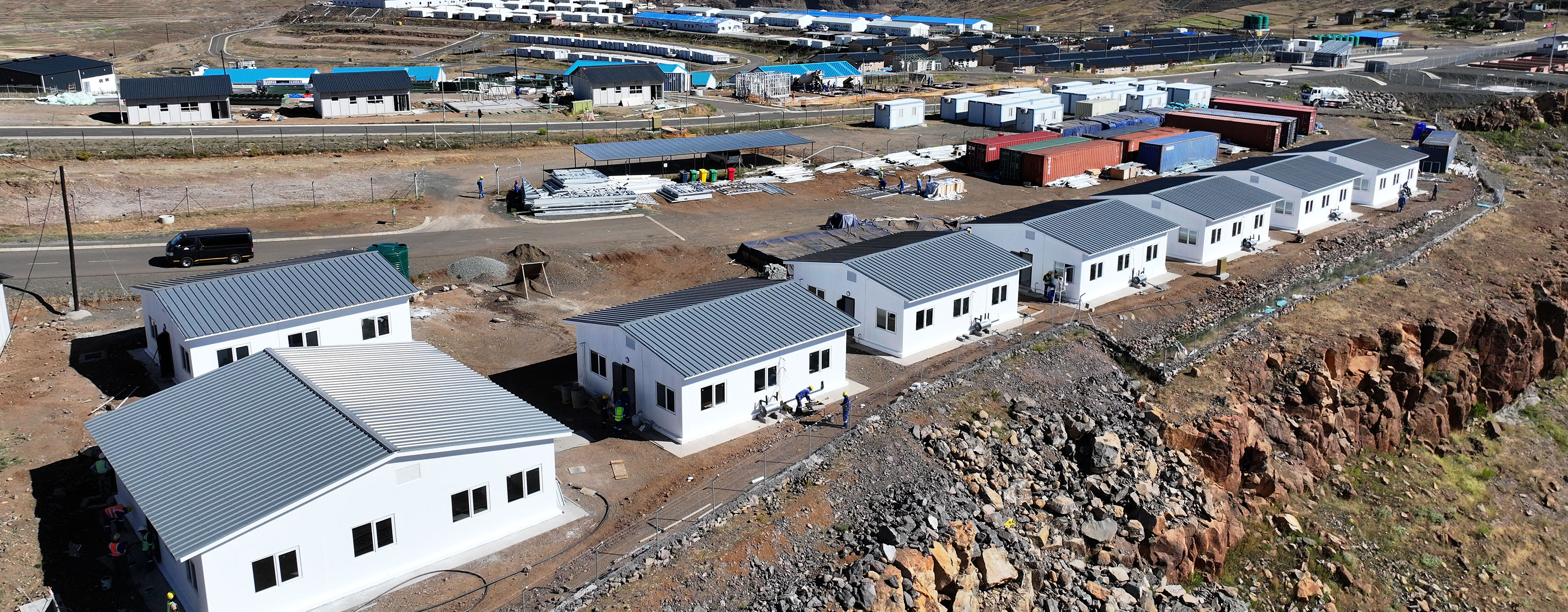Projet de tunnel hydraulique du Lesotho
