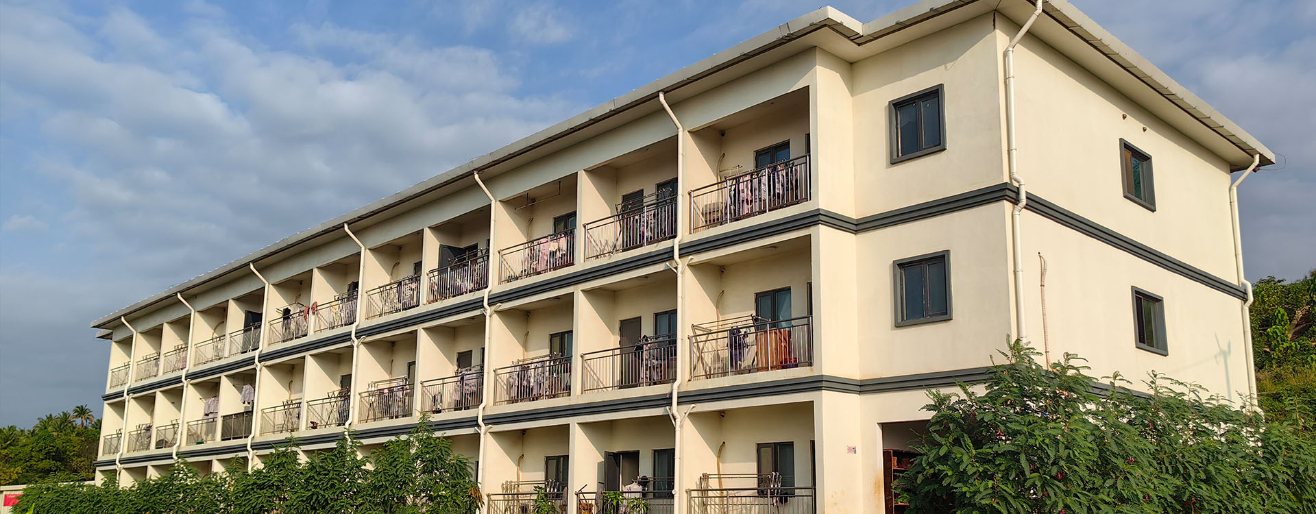 Projet d'appartements pour la zone résidentielle des employés en Indonésie