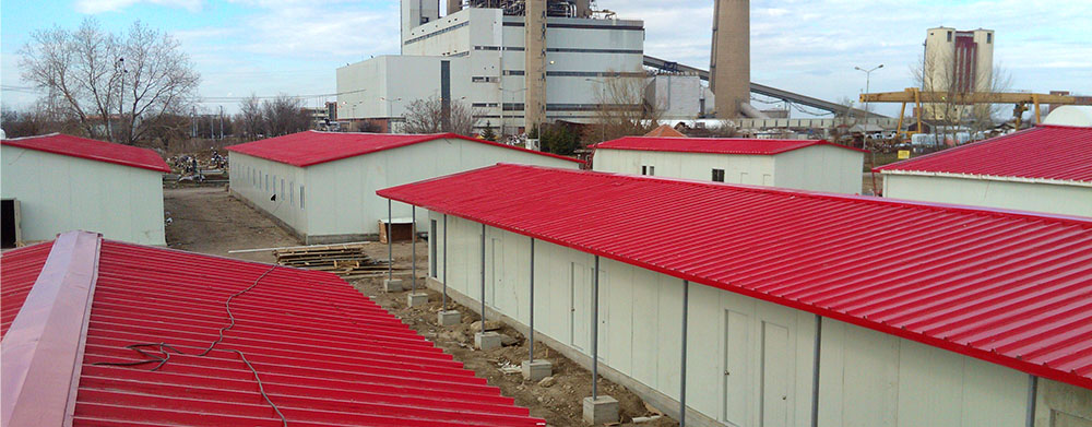 Projet de camp de la centrale électrique de Kostolac, Serbie