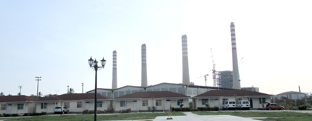 Projet de centrale électrique centrale du Venezuela