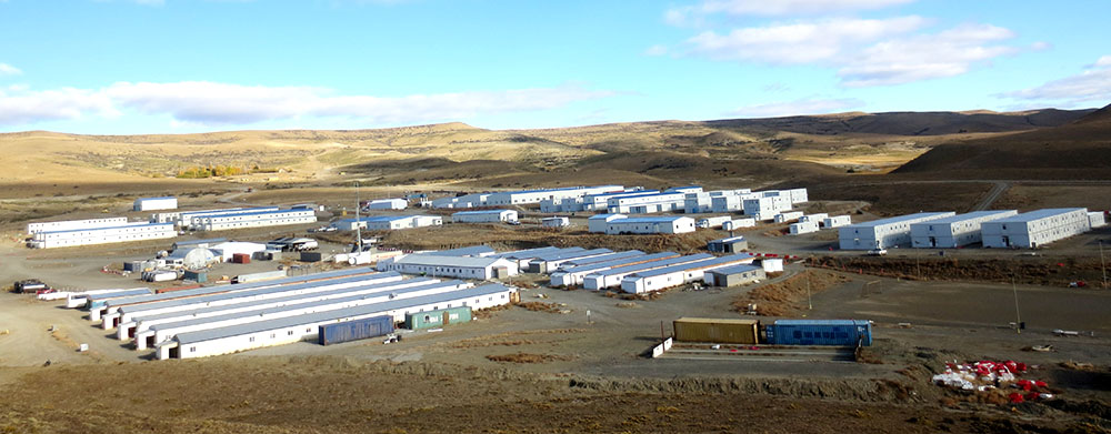 Projet de camp de la centrale hydroélectrique d'Argentine - Gouverneur