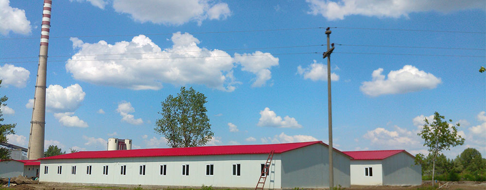 Projet de camp de la centrale électrique de Kostolac, Serbie