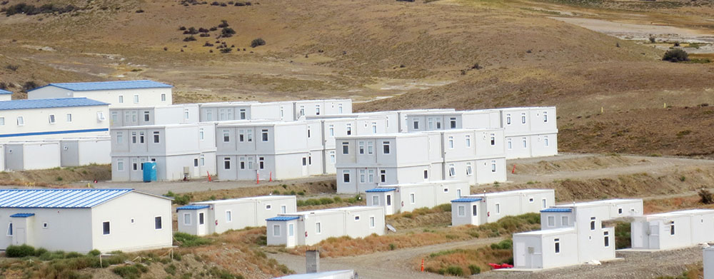 Projet de camp de la centrale hydroélectrique d'Argentine - Gouverneur