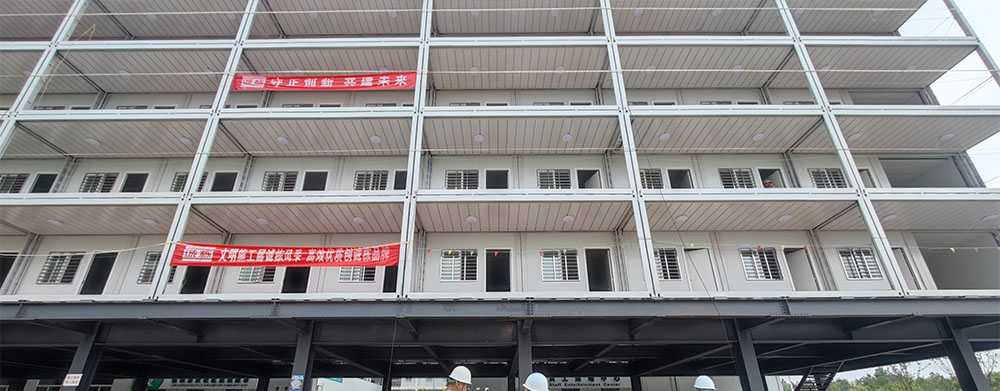 Projet de bâtiment de dortoirs par roulement de Jingmen, Hubei