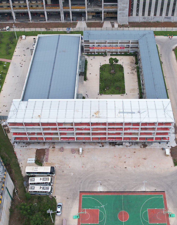 Bâtiment de roulement du parc Jingmen Grammy