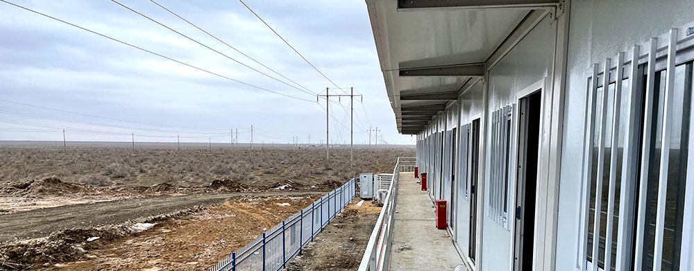 Projet de contrat général EPC du camp photovoltaïque de 900 MW de China Construction Second Bureau à Fukang, Xinjiang