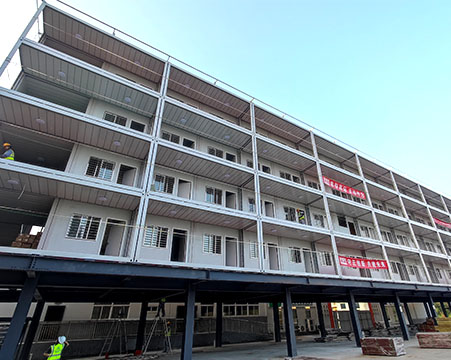 Projet de bâtiment de dortoirs par roulement de Jingmen, Hubei