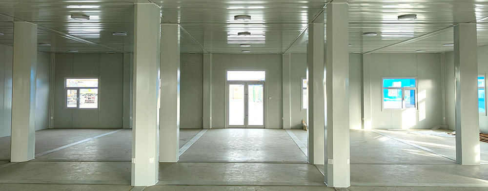 Dortoir modulaire à construction rapide pour un camp minier en Mongolie-Intérieure en conditions de froid extrême