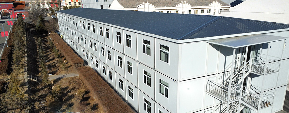 Dortoir modulaire à construction rapide pour un camp minier en Mongolie-Intérieure en conditions de froid extrême