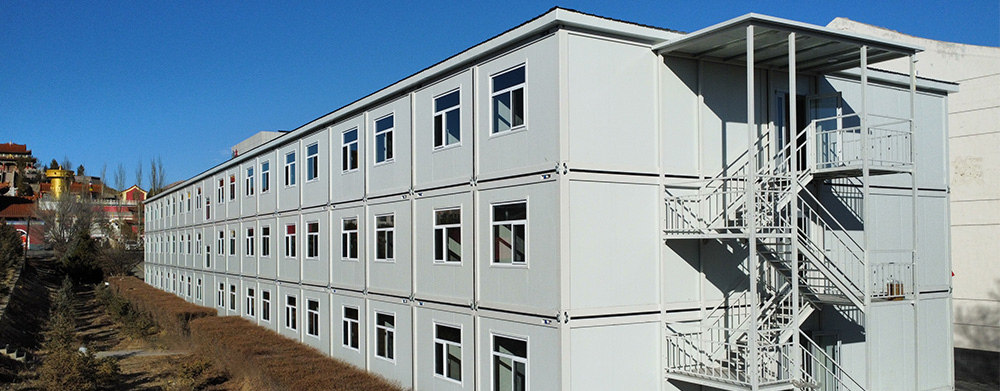 Dortoir modulaire à construction rapide pour un camp minier en Mongolie-Intérieure en conditions de froid extrême