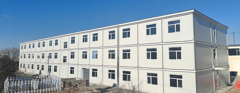 Dortoir modulaire à construction rapide pour un camp minier en Mongolie-Intérieure en conditions de froid extrême