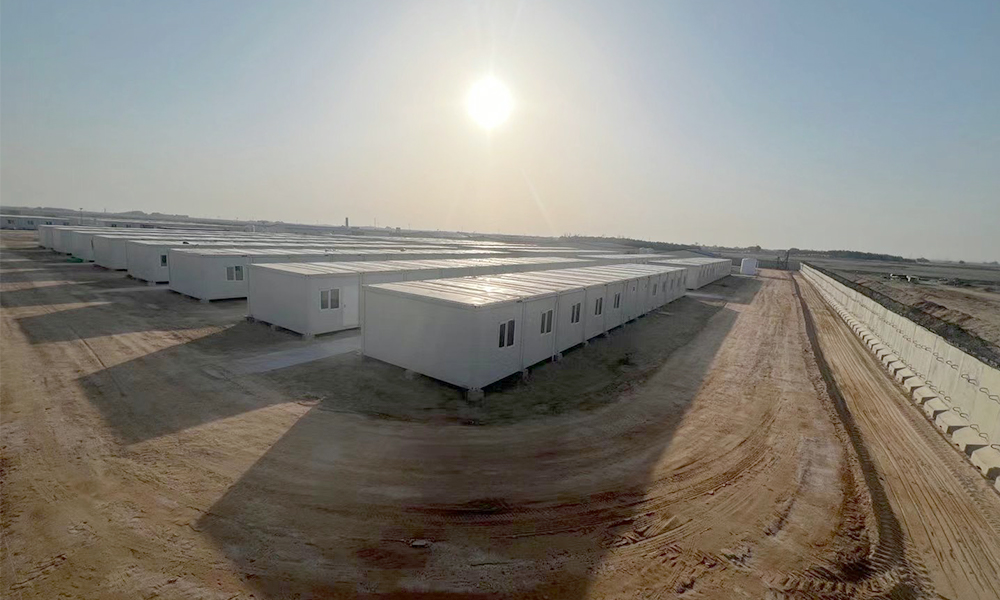 Projet de camp d'extension de la station de dégazage de Zoubair en Irak pour la China National Petroleum Corporation