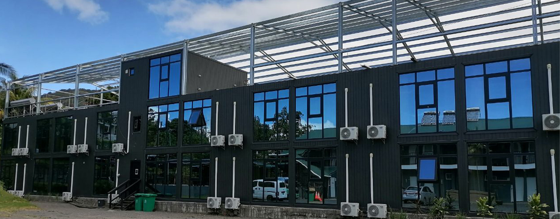 Projet de logements modulaires en conteneurs aux Samoa