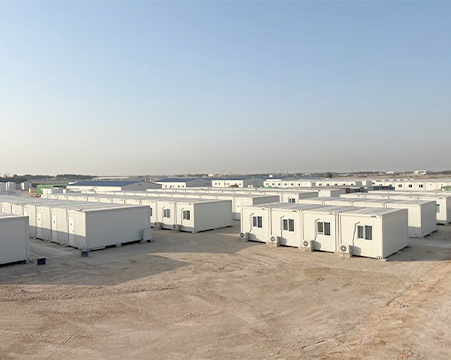 Projet de camp d'extension de la station de dégazage de Zoubair en Irak pour la China National Petroleum Corporation