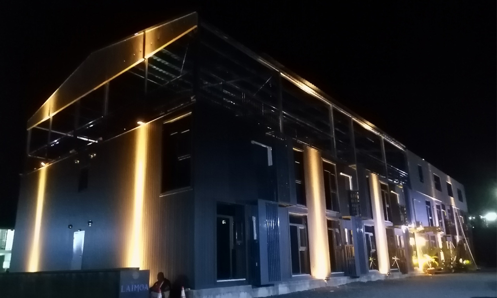 Projet de logements modulaires en conteneurs aux Samoa