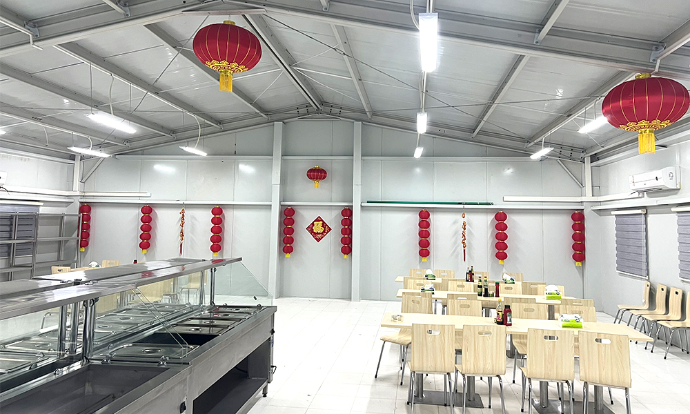 Projet de camp d'extension de la station de dégazage de Zoubair en Irak pour la China National Petroleum Corporation
