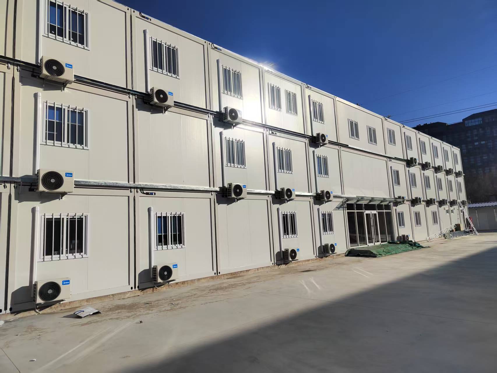 Projet d'immeuble de bureaux, district de Tongzhou, Pékin