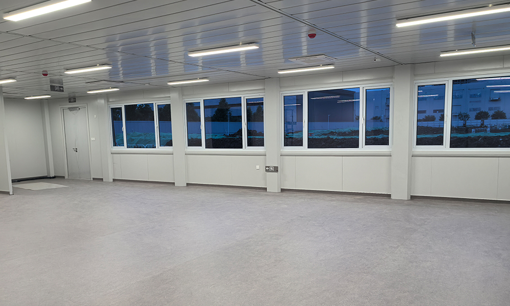 Bâtiments modulaires sur mesure de Suzhou pour bureaux et cantine