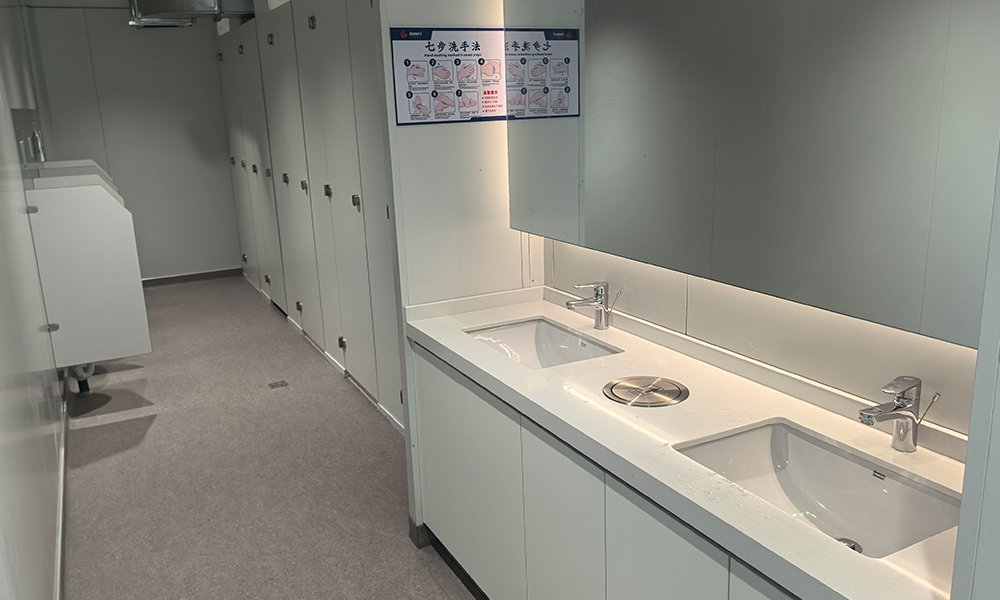 Bâtiments modulaires sur mesure de Suzhou pour bureaux et cantine