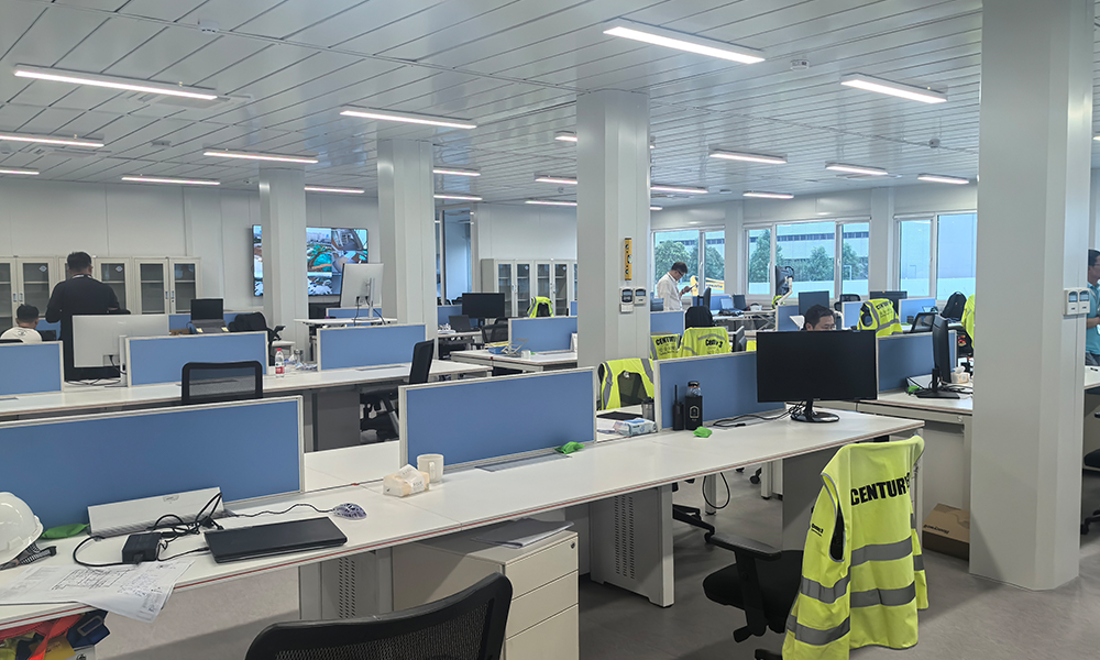 Bâtiments modulaires sur mesure de Suzhou pour bureaux et cantine
