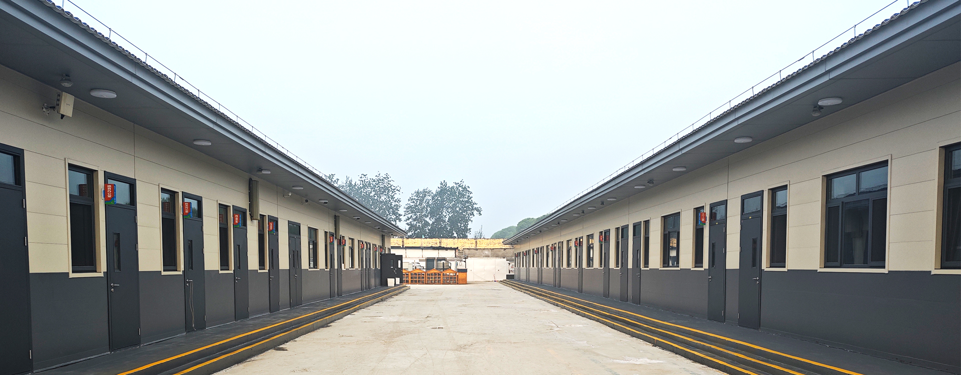 Bâtiments modulaires sur mesure de Suzhou pour bureaux et cantine