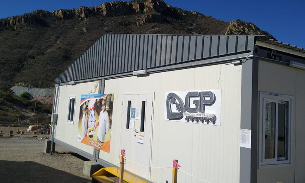 Projet de logements conteneurisés pour un camp minier au Mexique