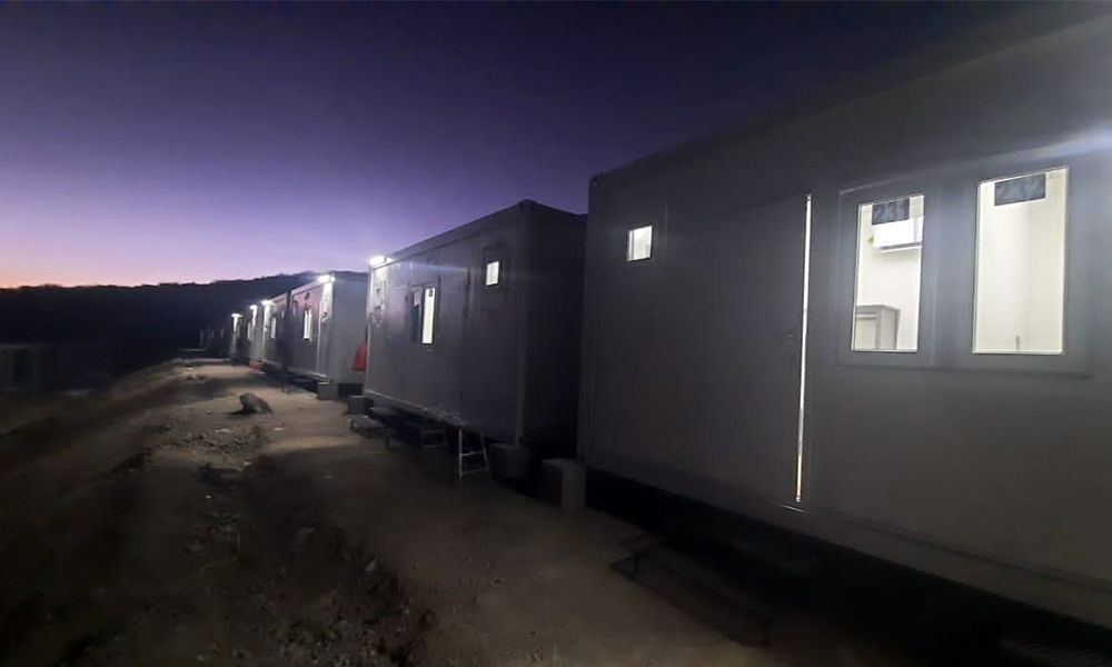 Projet de logements conteneurisés pour un camp minier au Mexique
