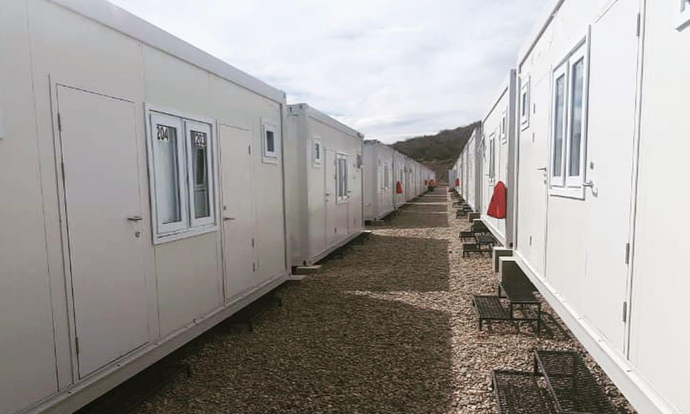 Projet de logements conteneurisés pour un camp minier au Mexique