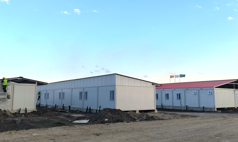 Projet de camp de bureaux de Zre en Serbie