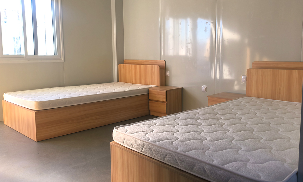 Projet de camp de bureaux de Zre en Serbie