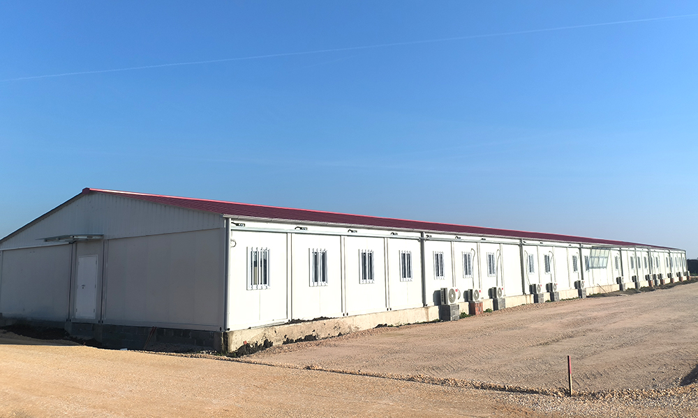 Projet de camp de bureaux de Zre en Serbie