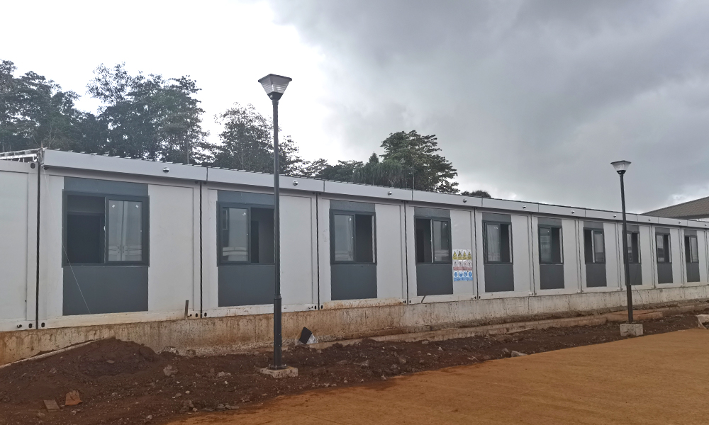 Projet de dortoirs en conteneurs KNI-FPP en Indonésie
