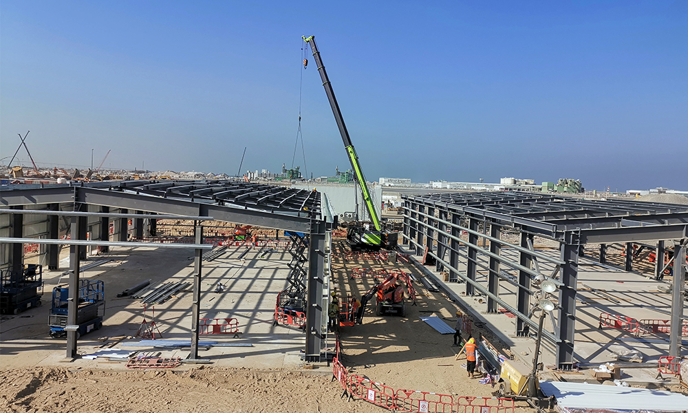 Projet d'entrepôt temporaire de l'Aéroport international de Hong Kong