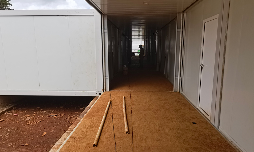 Projet de dortoirs en conteneurs KNI-FPP en Indonésie