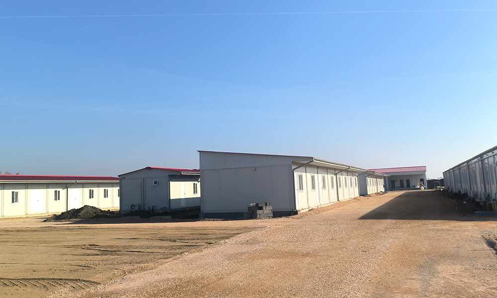 Projet de camp de bureaux de Zre en Serbie