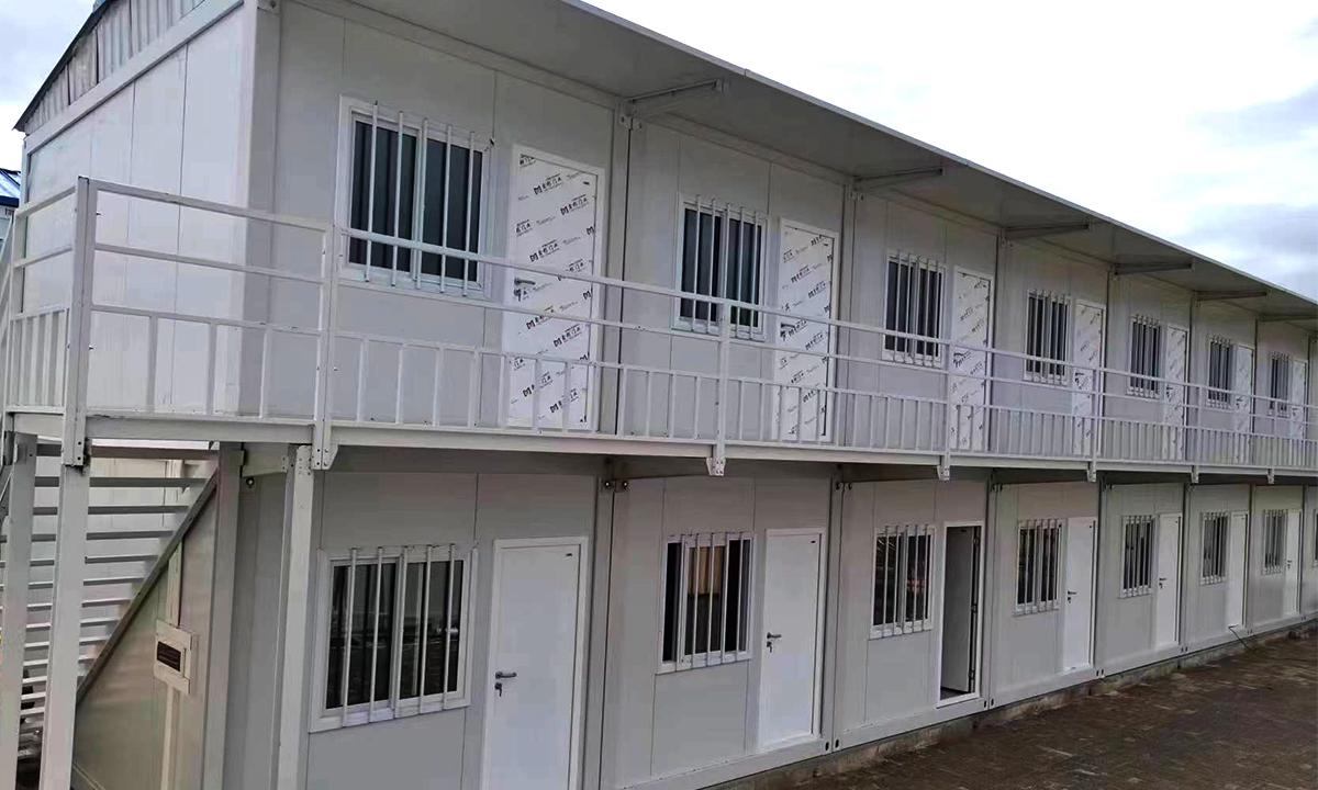 Projet de camp de maisons modulaires au Mozambique