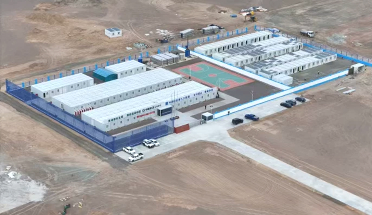 Projet éolien de Hami Santanghu du Huitième Bureau de la Construction de Chine