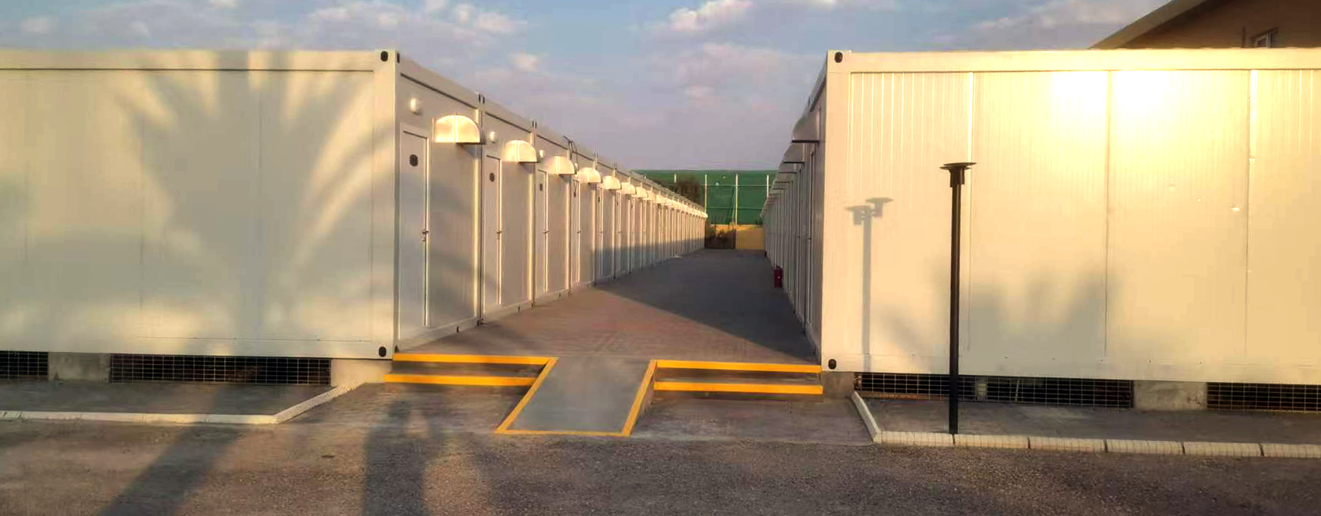 Projet de camp MQ de Rumaila en Irak