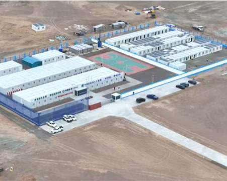 Projet éolien de Hami Santanghu du Huitième Bureau de la Construction de Chine