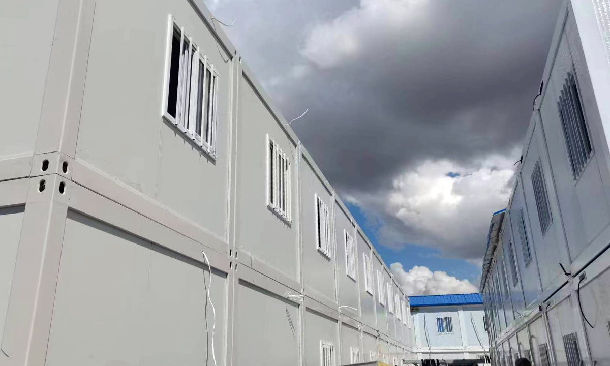 Projet de camp de maisons modulaires au Mozambique