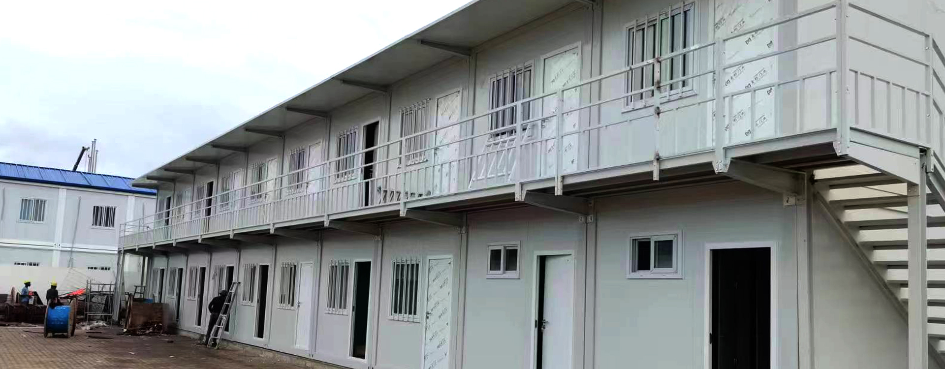 Projet de camp de maisons modulaires au Mozambique