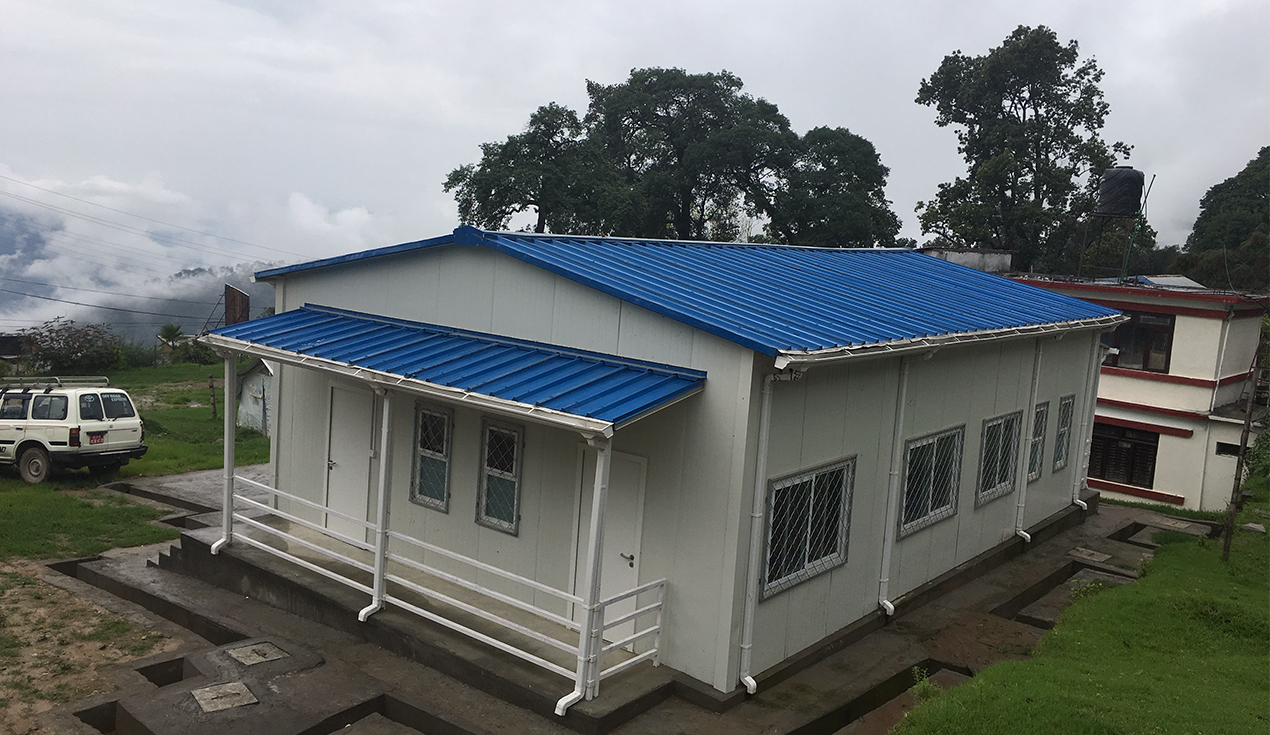 Projet de l'hôpital Nepal Healthcare : Étude de cas sur la solution de bureaux temporaires