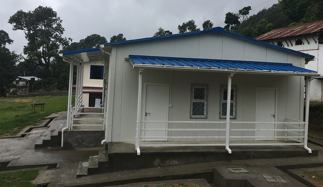 Projet de l'hôpital Nepal Healthcare : Étude de cas sur la solution de bureaux temporaires