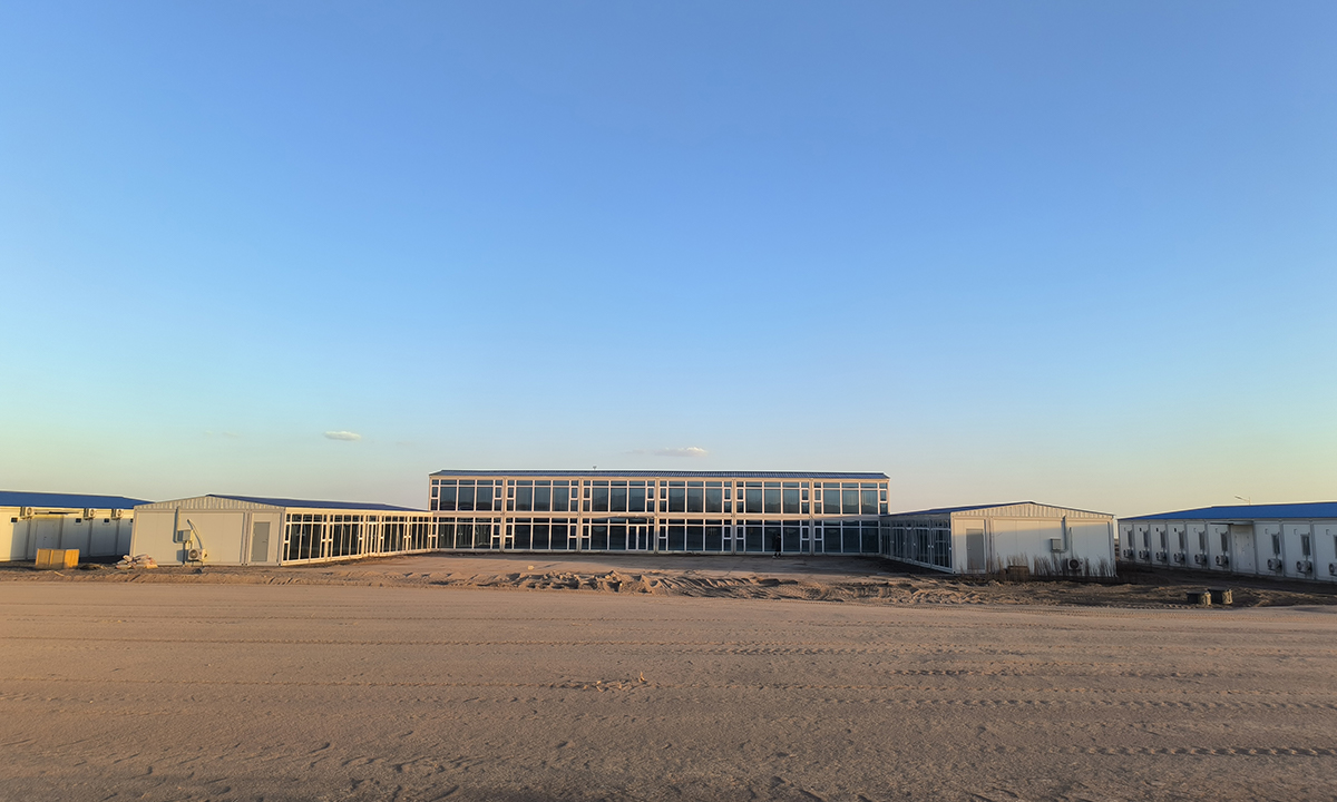 Projet de campement de charbon de Sinohydro en Mongolie