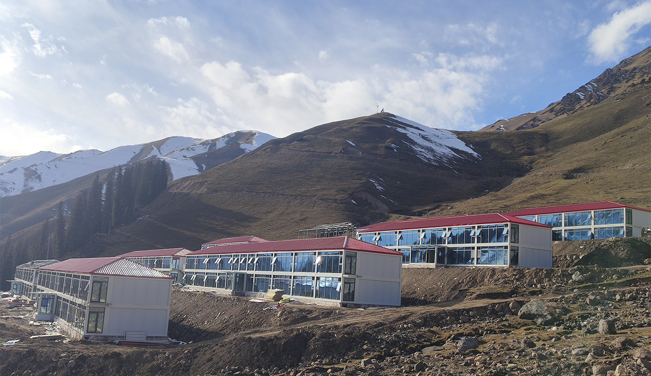 Projet de logement pour les employés miniers au Xinjiang