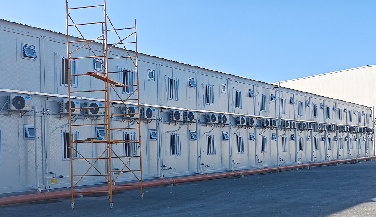 Projet de bâtiment de dortoir pour le personnel au Mexique