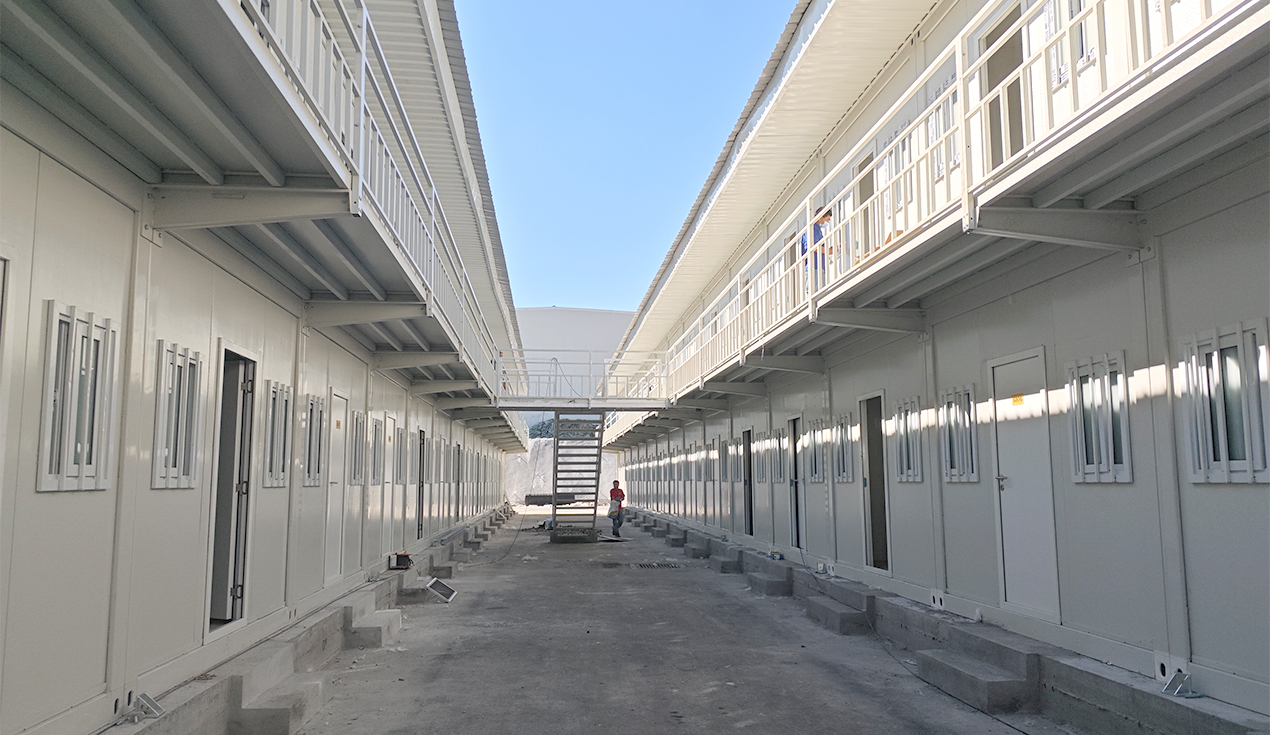 Projet de bâtiment de dortoir pour le personnel au Mexique