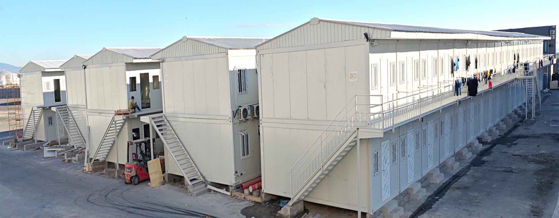 Projet de bâtiment de dortoir pour le personnel au Mexique