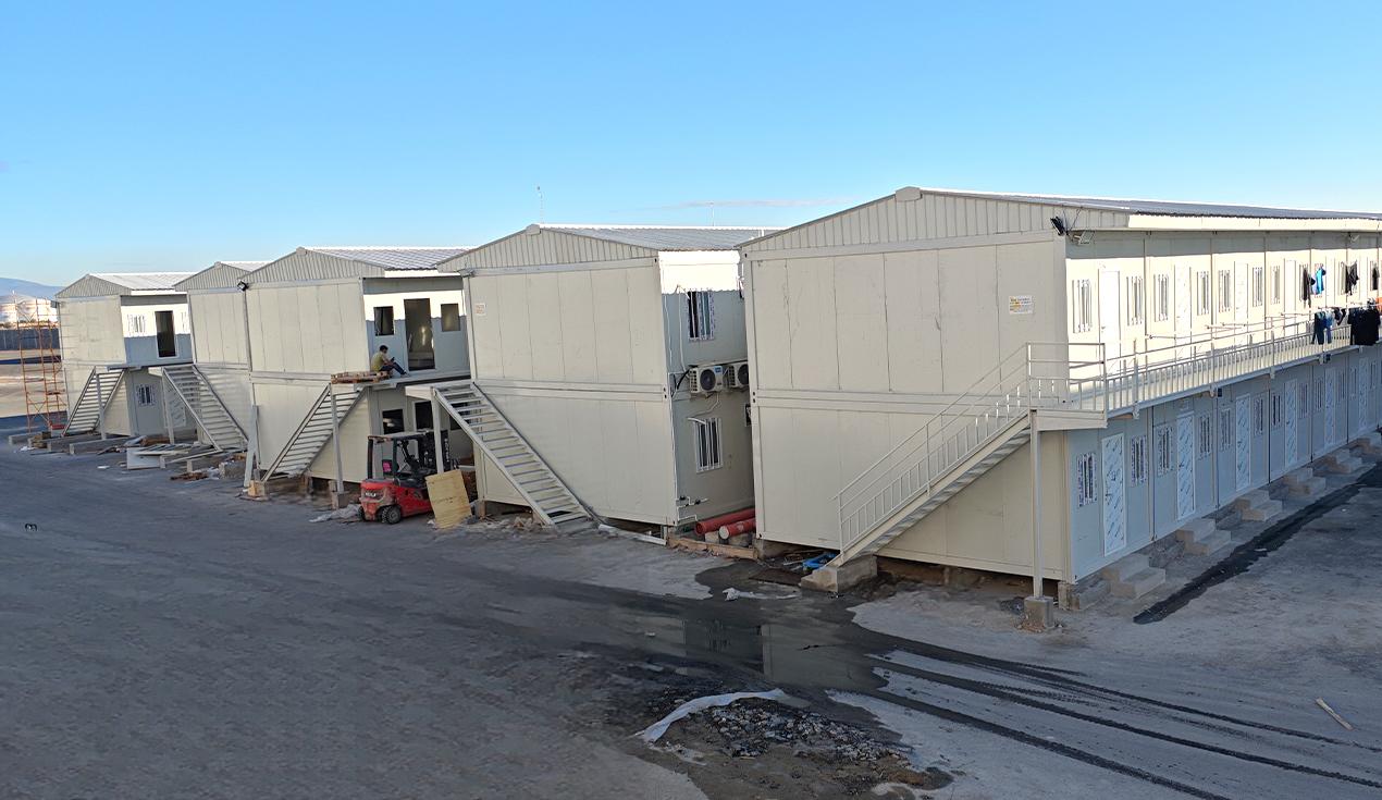 Projet de bâtiment de dortoir pour le personnel au Mexique