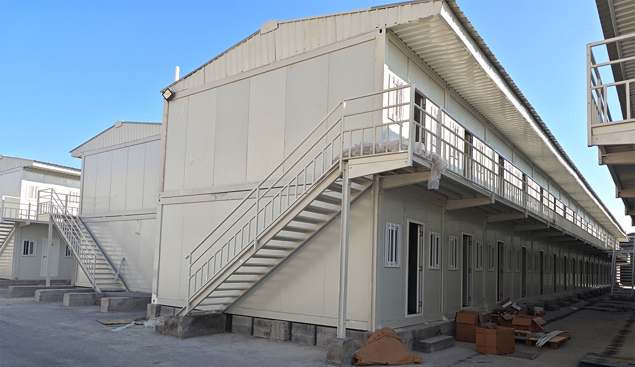 Projet de bâtiment de dortoir pour le personnel au Mexique